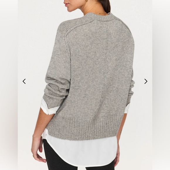 Brochu Walker the Parson Crew Looker wool/ cashmere sweater - Picture 2 of 15